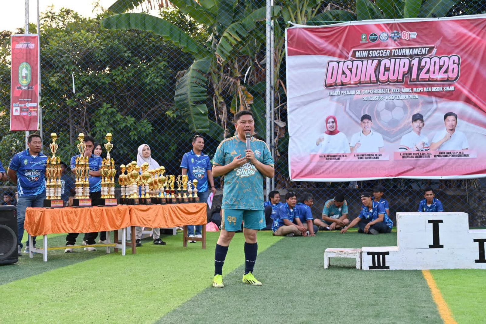 Turnamen Mini Soccer Disdik Cup I Tuntas, Irwan Suaib Pastikan Kompetisi Terus Berlanjut
