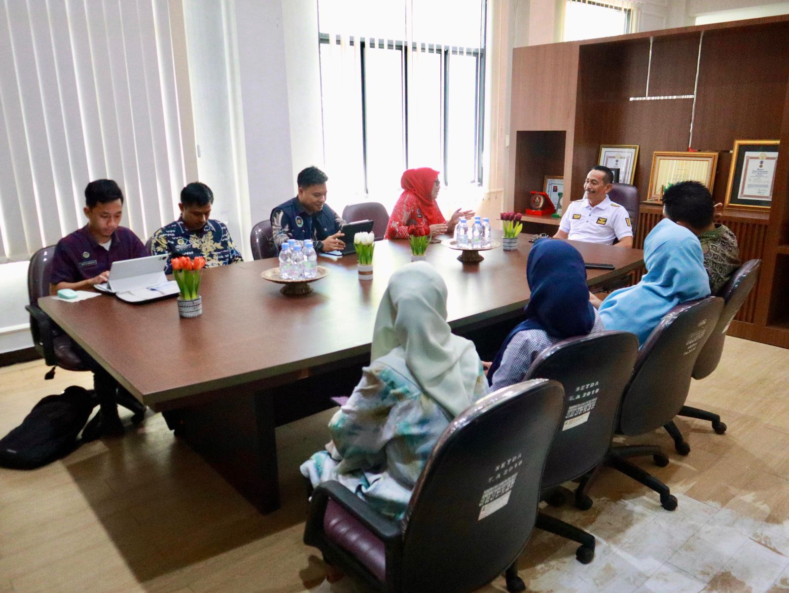 KPPG Makassar Audiensi dengan Sekda Sinjai, Bahas Penguatan Program MBG