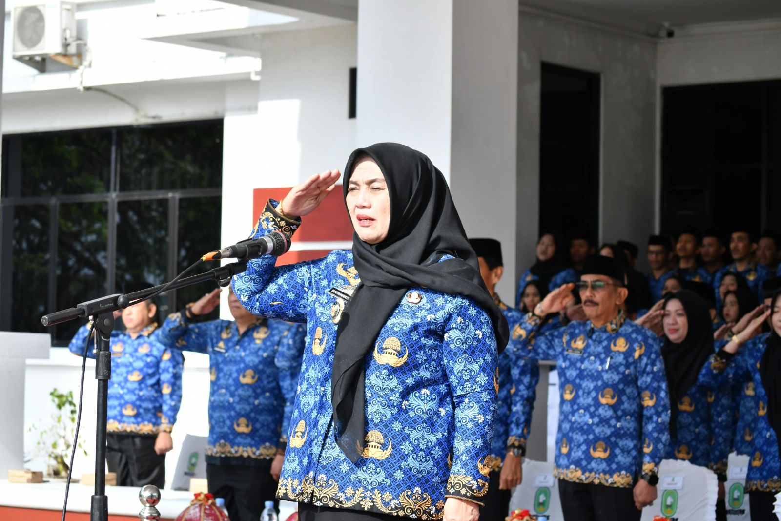 Peringati Tiga Momentum Nasional, Bupati Sinjai Tekankan Integritas, Konektivitas dan Hidup Sehat