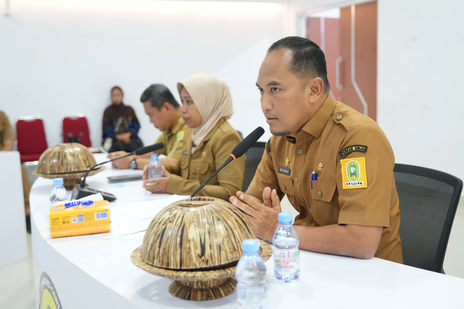 Pimpin Evaluasi Pertumbuhan Ekonomi, Asisten Andi Ilham Abubakar Tekankan Data yang Akurat dan Terukur