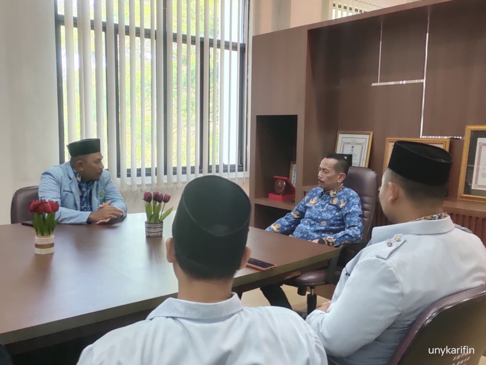 Jelang Tabligh Akbar Ustaz Solmed, BKPRMI Sinjai Berkoordinasi dengan Sekda