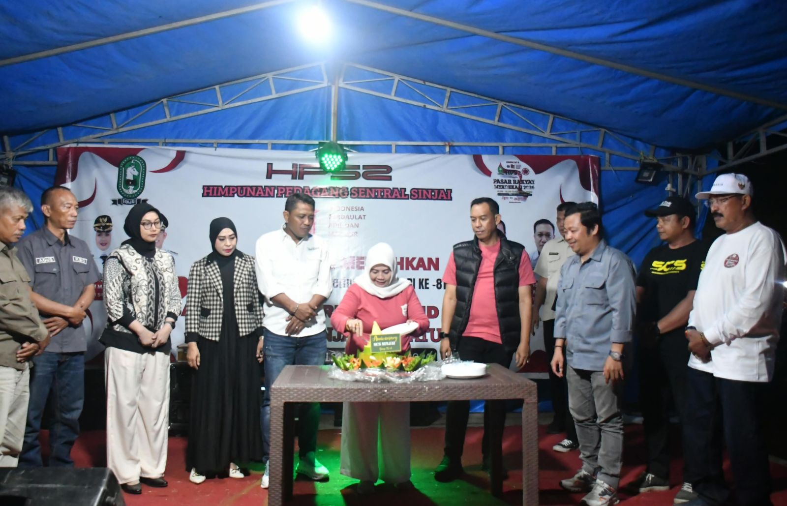 Bupati dan Wabup Sinjai Hadiri Penutupan Pasar Rakyat Merdeka Jilid II