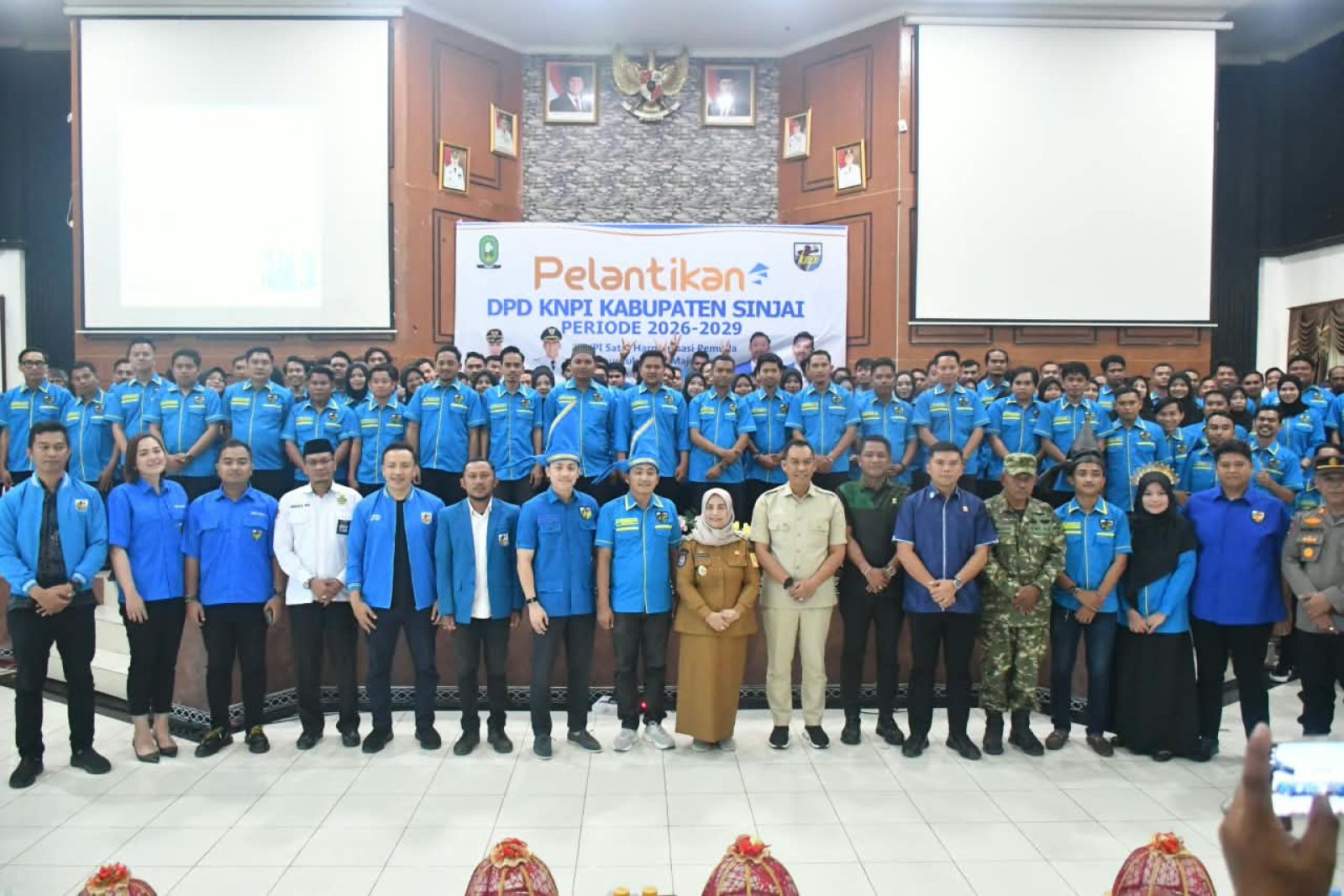 Bupati dan Wabup Sinjai Hadiri Pelantikan DPD KNPI Periode 2026-2029