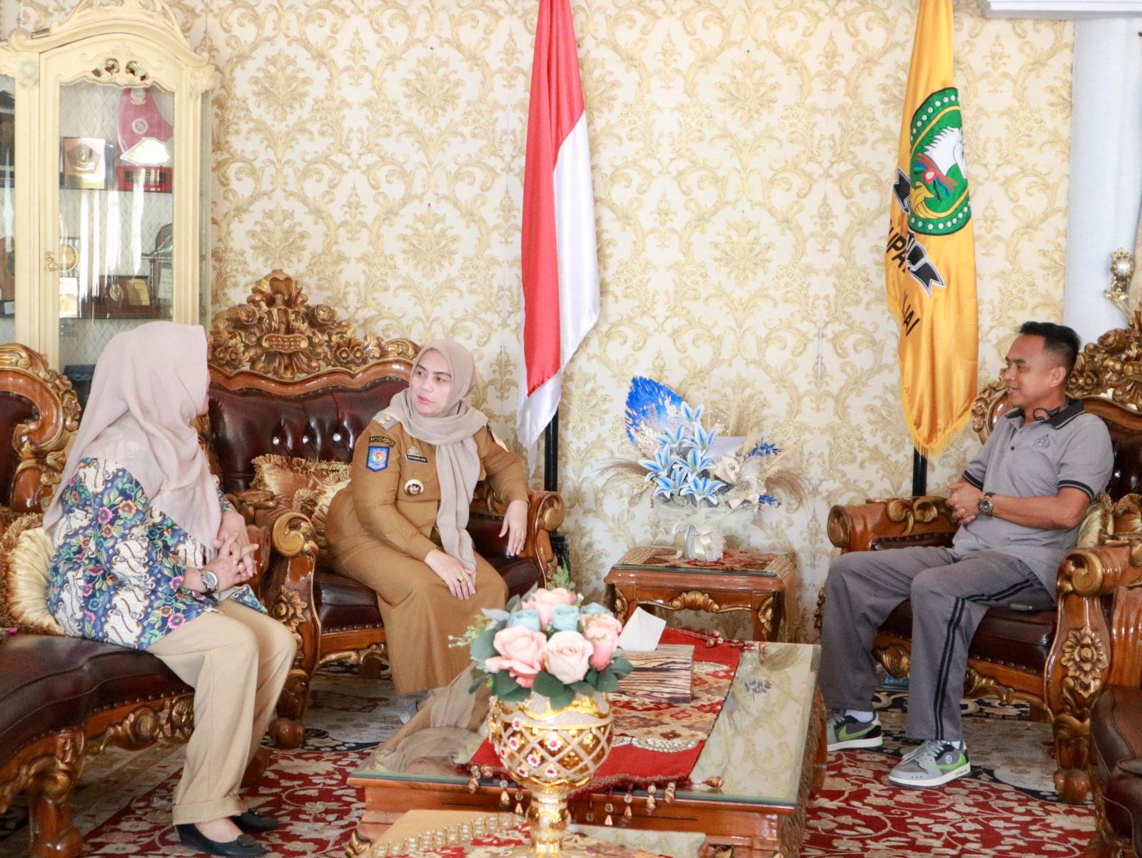 Bupati Sinjai Terima Audiensi Wakapolres Bahas Hibah Gedung BNK