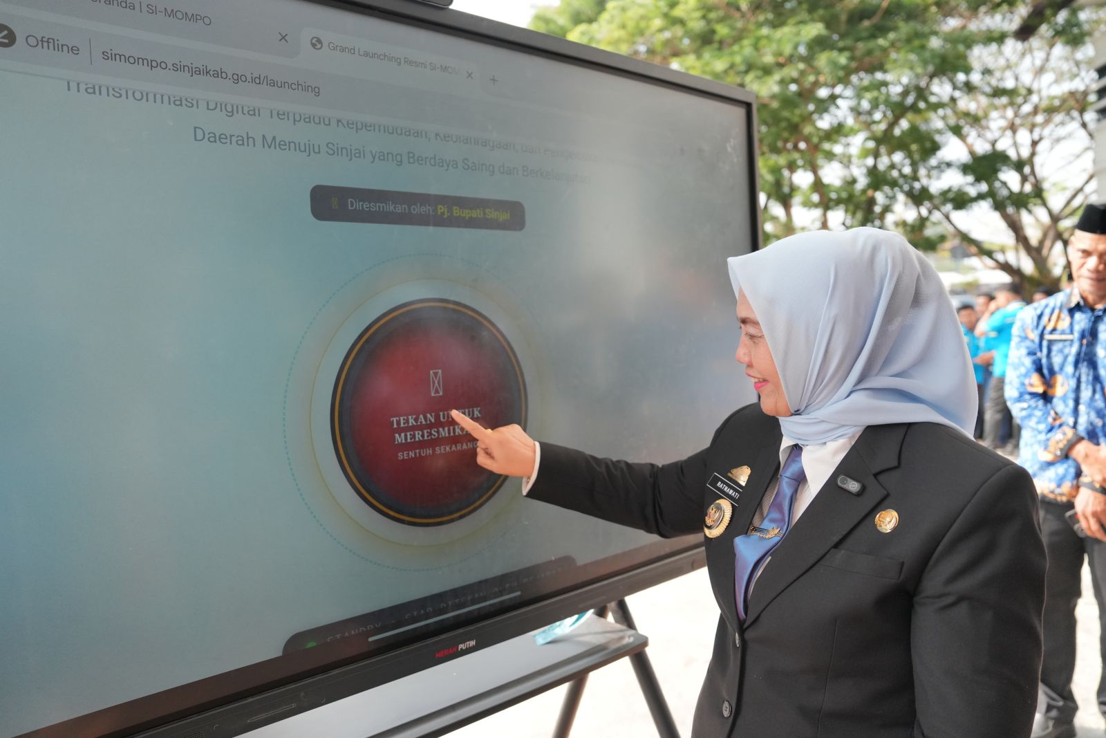Momentum Hari Sumpah Pemuda, Bupati Sinjai Resmi Luncurkan Aplikasi SI-MOMPO