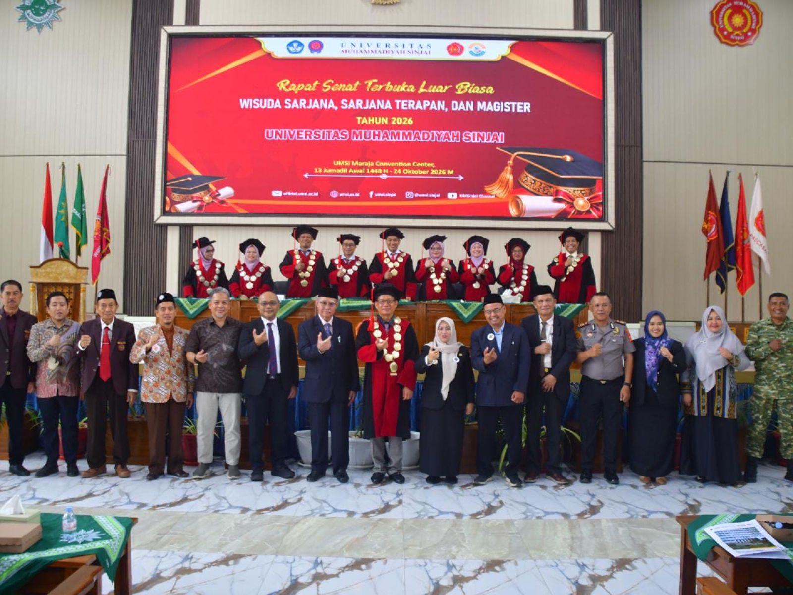 Bupati Sinjai Hadiri Wisuda UMSi, Dorong Sarjana Berkontribusi bagi Pembangunan Daerah