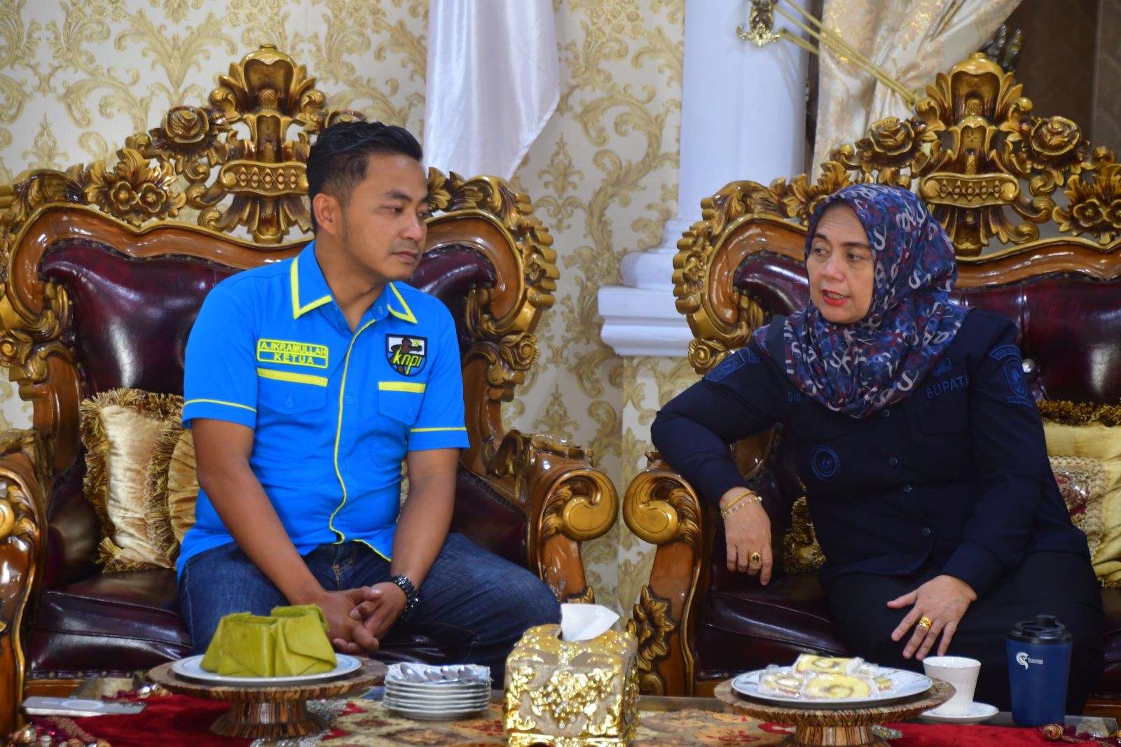 Bupati Sinjai Terima Audiensi KNPI, Bahas Persiapan Sinjai Youth Fest 2026