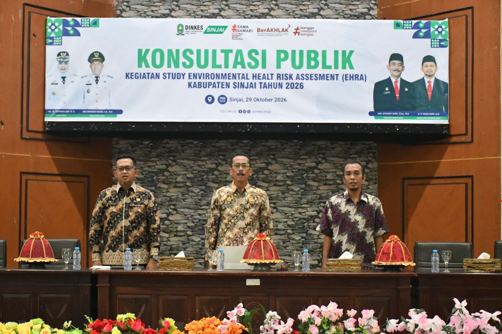 Buka Konsultasi Publik EHRA 2026, Sekda Sinjai Tekankan Perencanaan Berbasis Data
