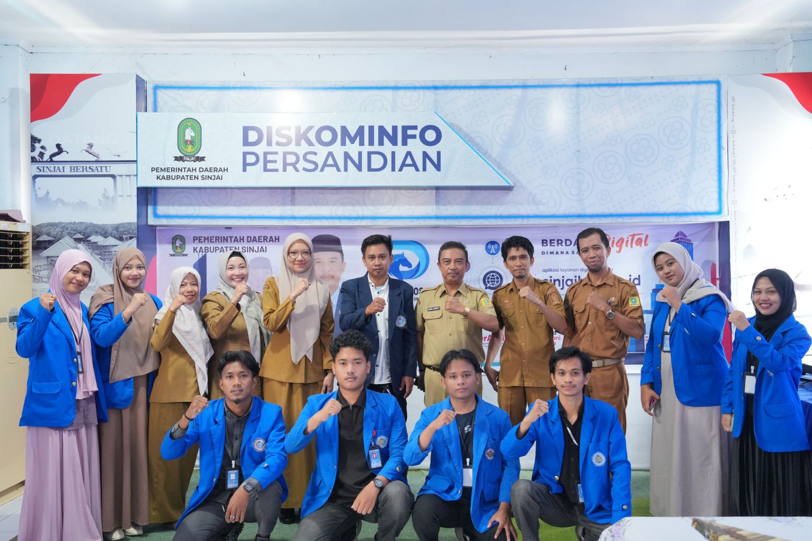 Diskominfo Sinjai Jadi Ruang Praktik, Peserta Magang Resmi Ditarik