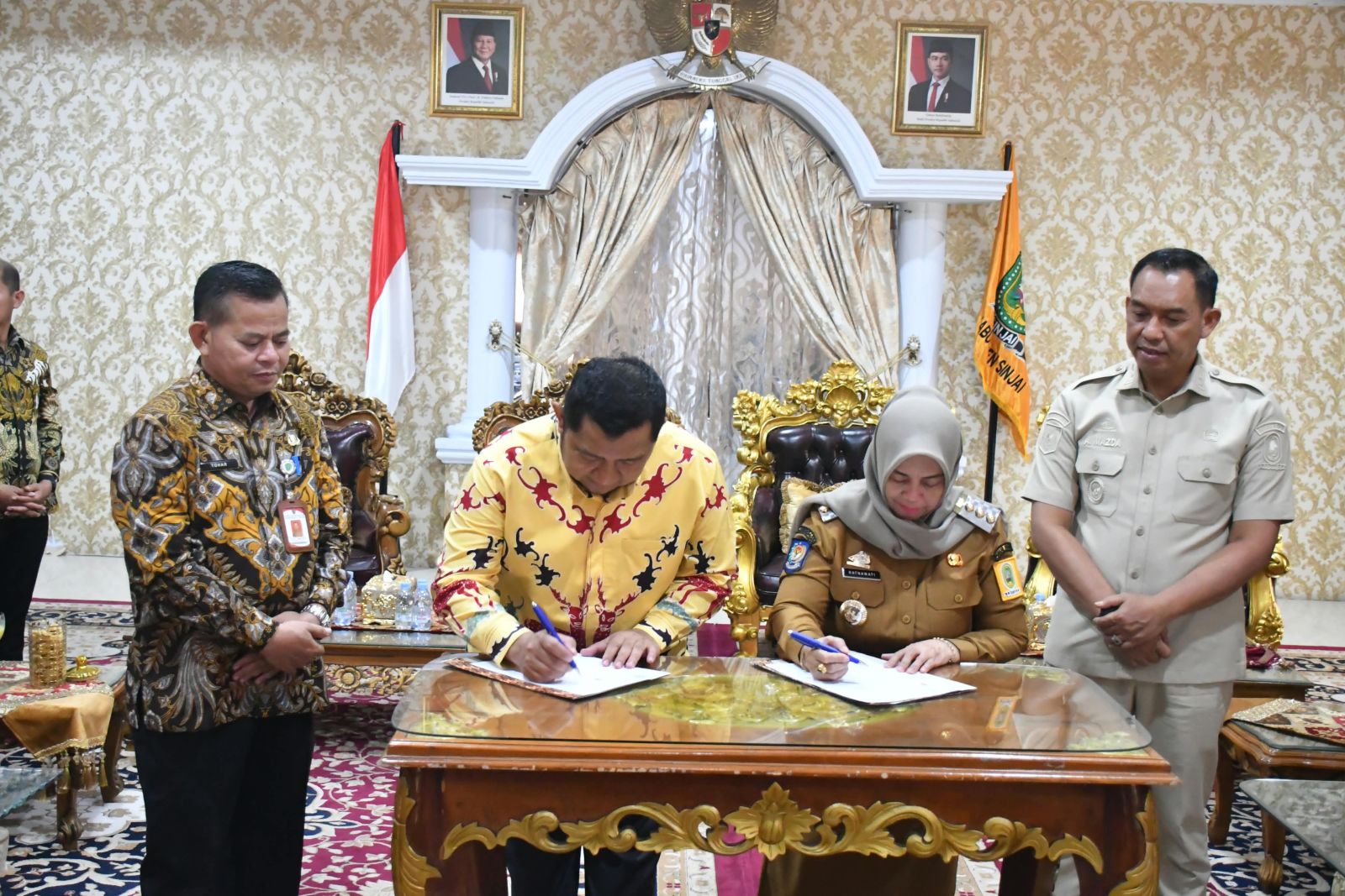 Bupati Sinjai dan Bupati Penajam Paser Utara Teken Kesepakatan Kerja Sama Pembangunan Antardaerah