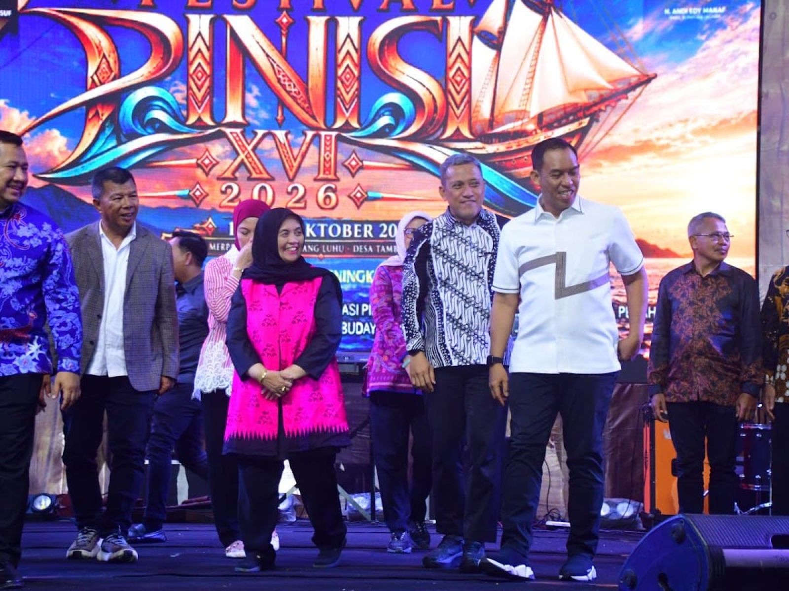 Bupati dan Wabup Sinjai Hadiri Festival Pinisi, Dukung Promosi Wisata Daerah