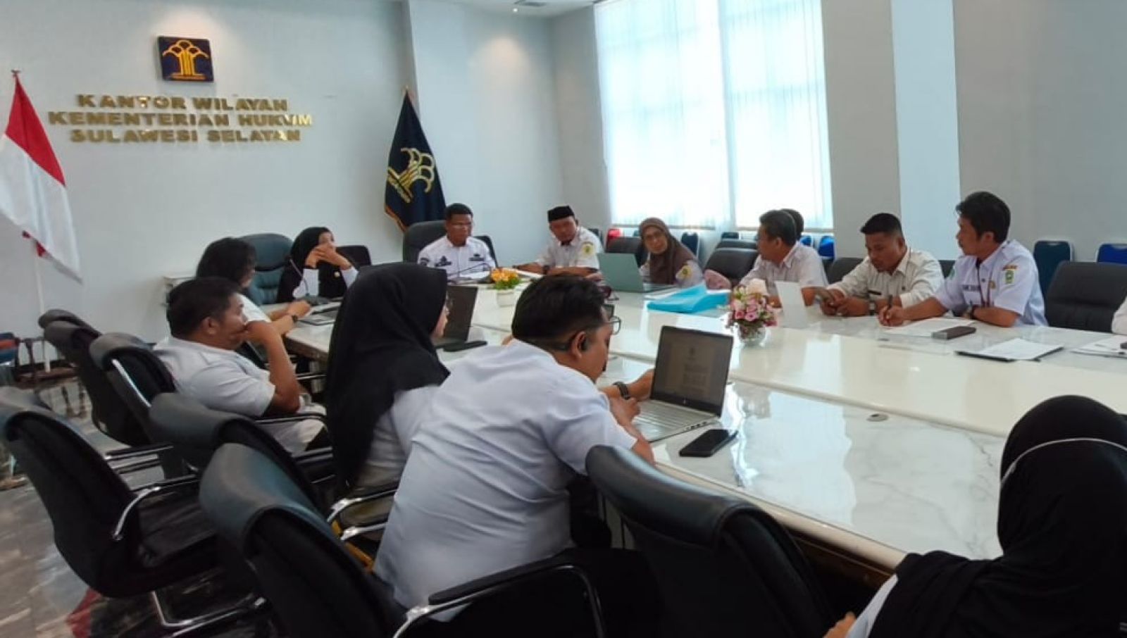 Pemkab Sinjai dan Kanwil Kemenkum Sulsel Harmonisasikan Empat Ranperbup