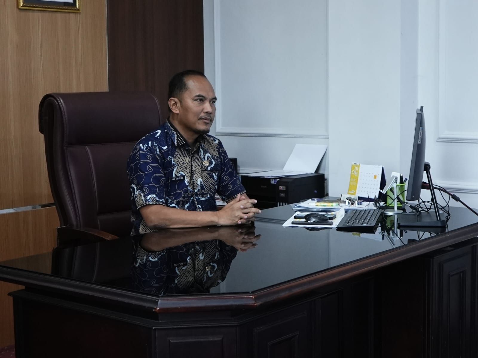 Wakili Sekda, Asisten II Hadiri Rapat Rekonsiliasi BUMD yang Digelar Kemendagri RI