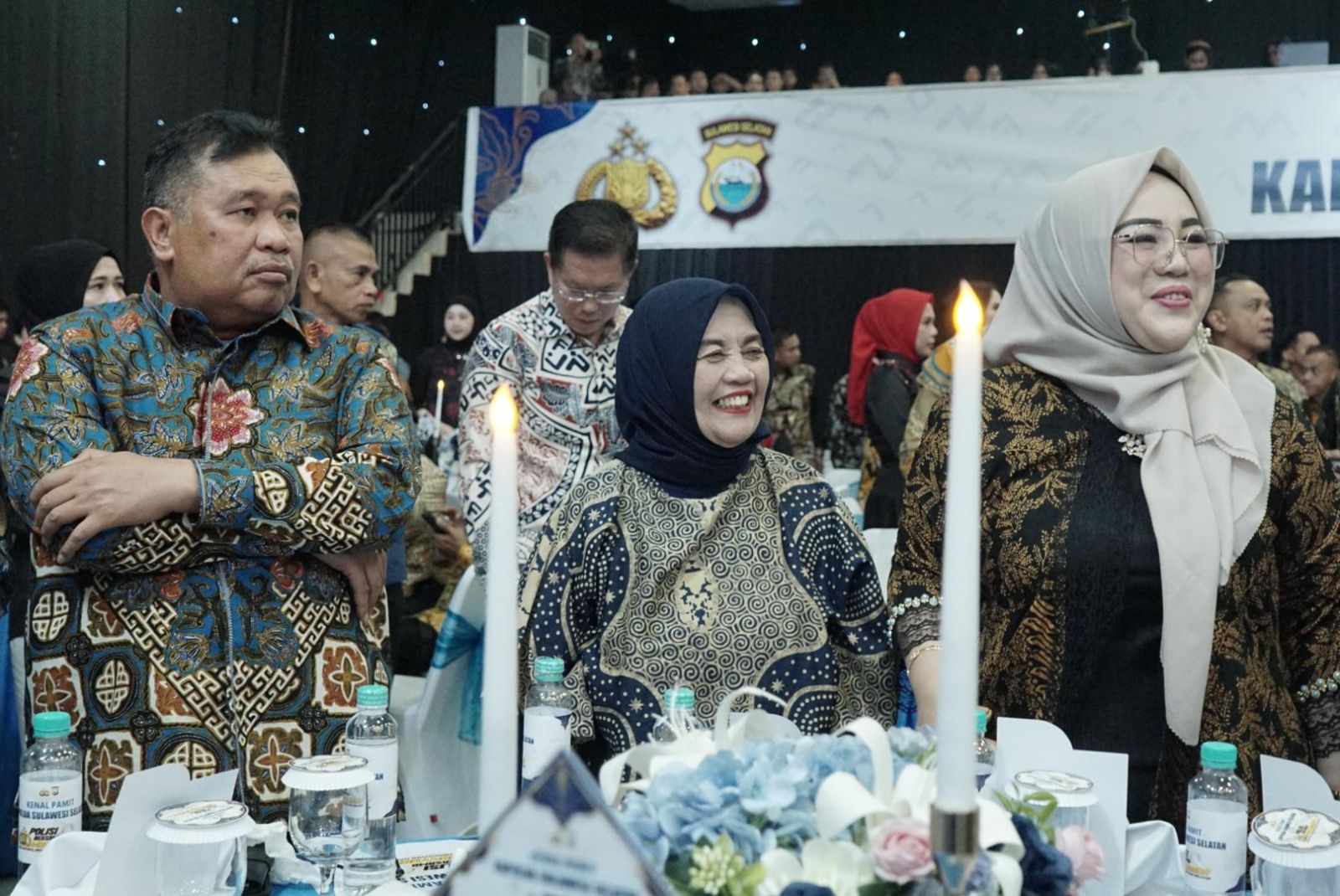 Bupati Sinjai Hadiri Kenal Pamit Kapolda Sulsel di Makassar 