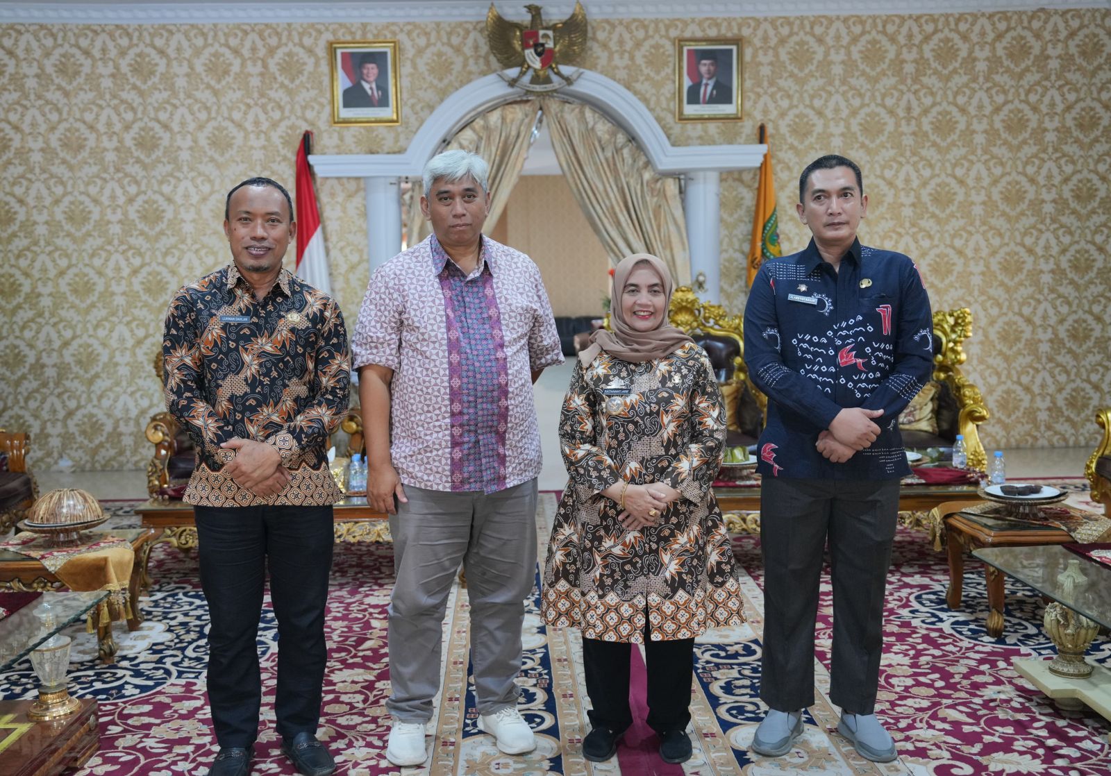 Bupati Sinjai Terima Kunjungan Badan Riset dan Inovasi Nasional di Rumah Jabatan