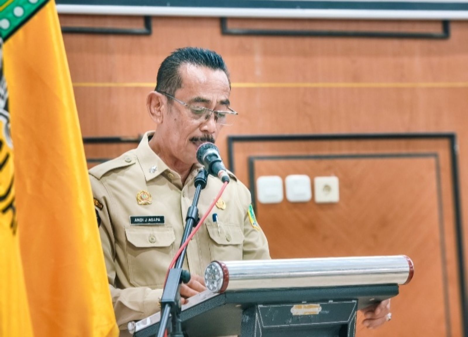 Sekda Buka Rapat Optimalisasi Satlinmas, Penertiban Kawasan Tanpa Rokok Jadi Perhatian