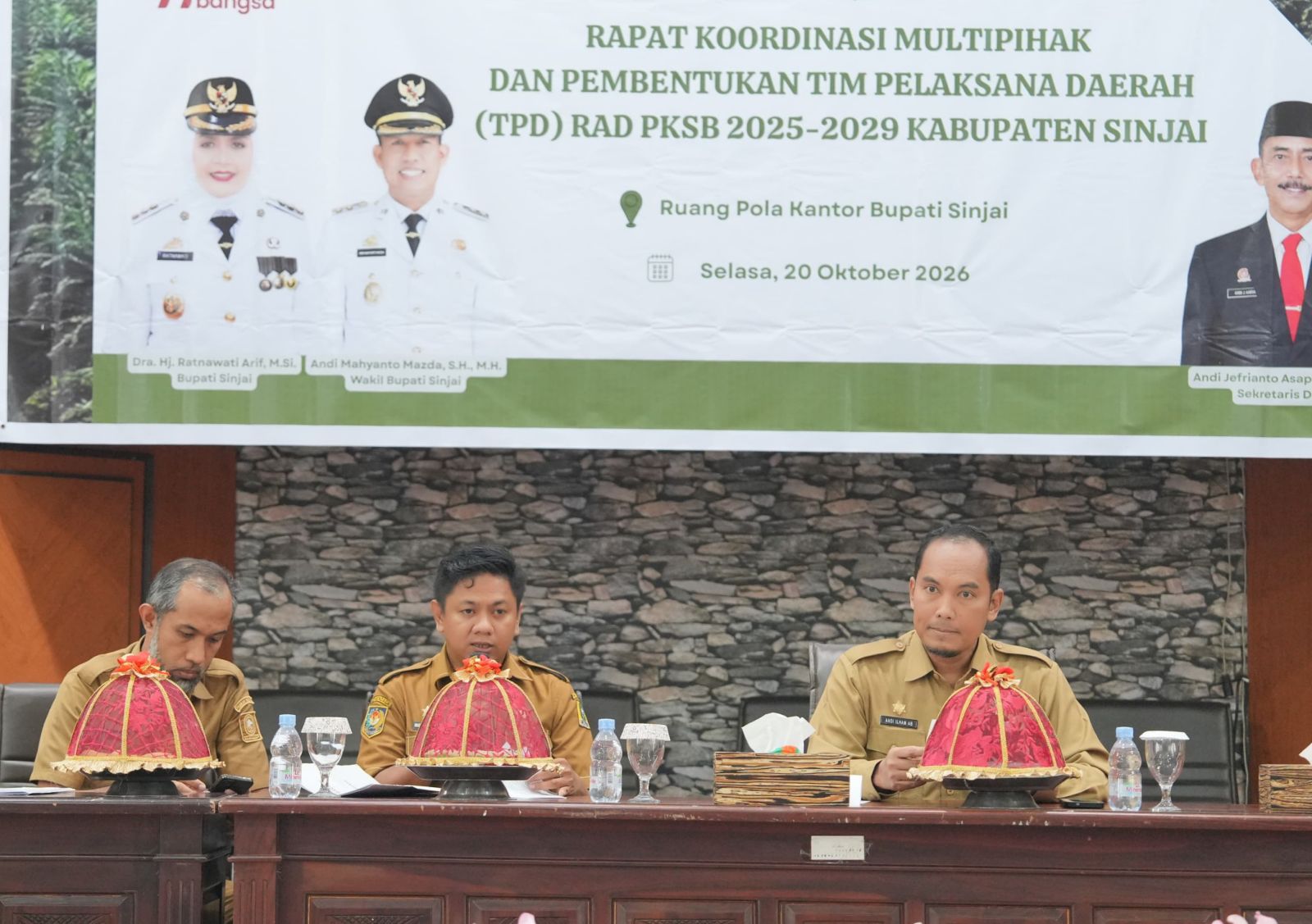 Rakor Multipihak, Pemkab Sinjai Perkuat Arah Pembangunan Sawit 2025–2029