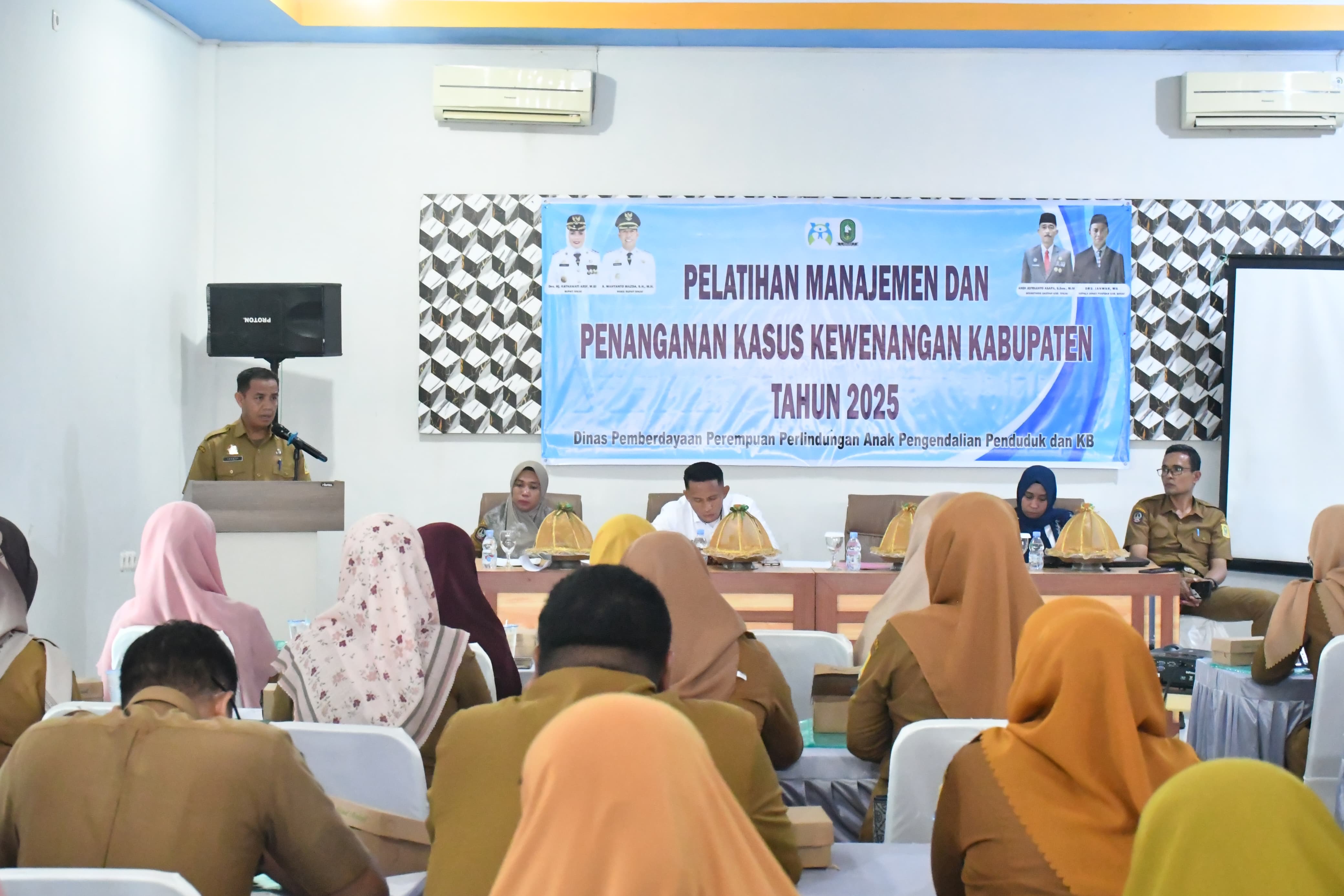 DP3AP2KB Sinjai Gelar Pelatihan Penanganan Kasus Kekerasan di Lingkungan Sekolah