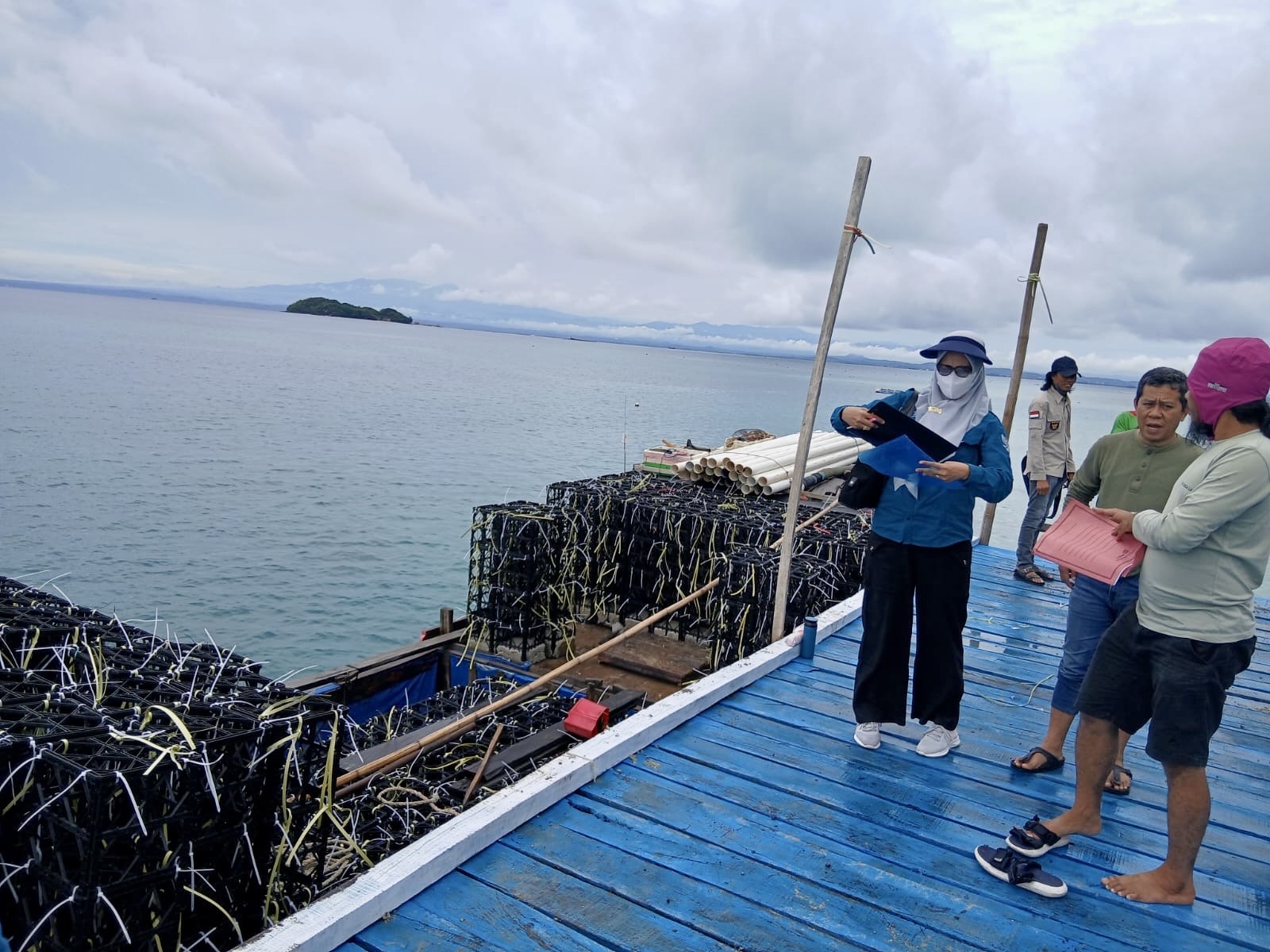 Sinergi DKP Sulsel dan Dinas Perikanan Sinjai, 500 Rumah Ikan Dipasang di Perairan Pulau Padaelo