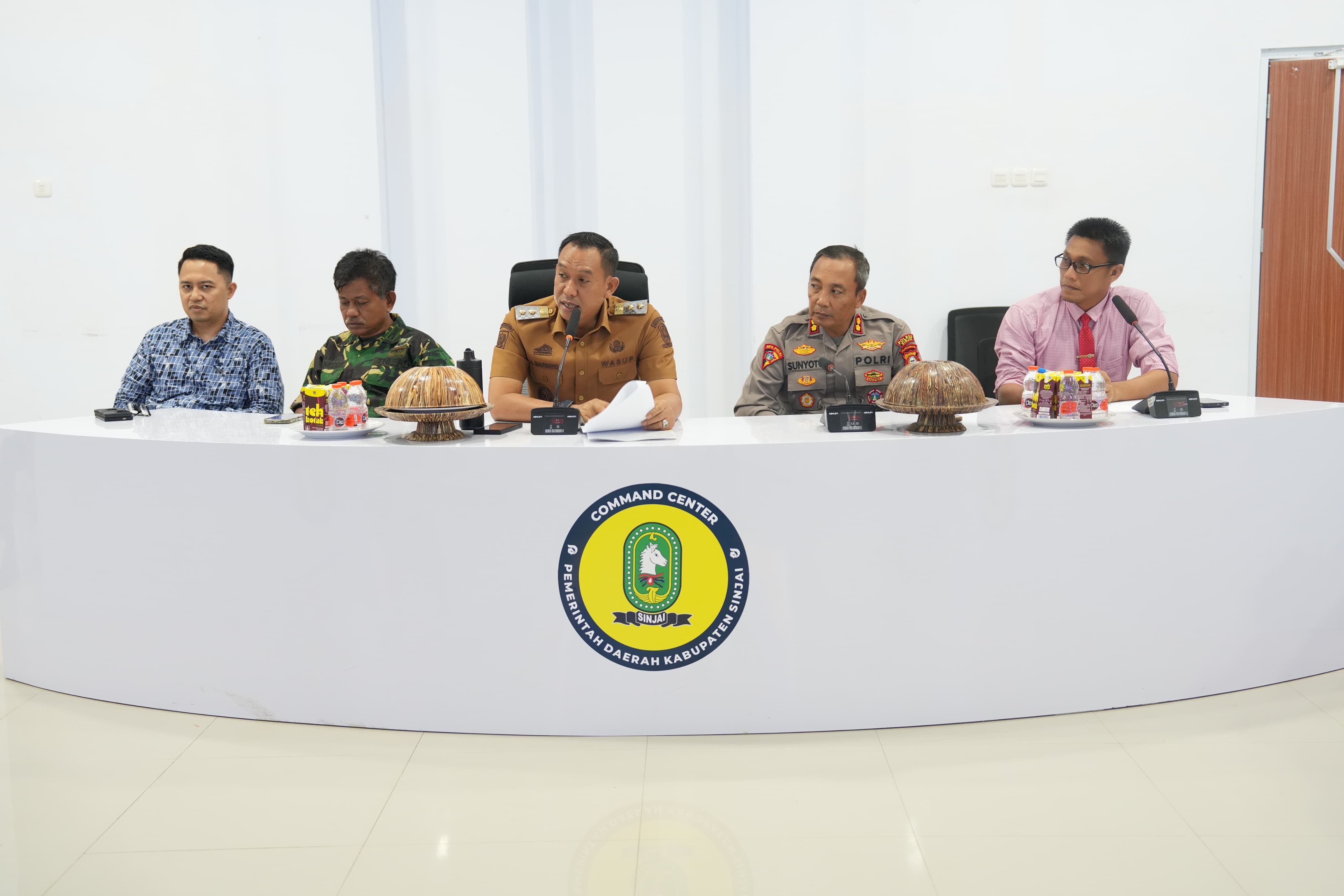 Wabup Sinjai Pimpin Rapat Terpadu Trantibum, Wujudkan Kota Tertib dan Bersih