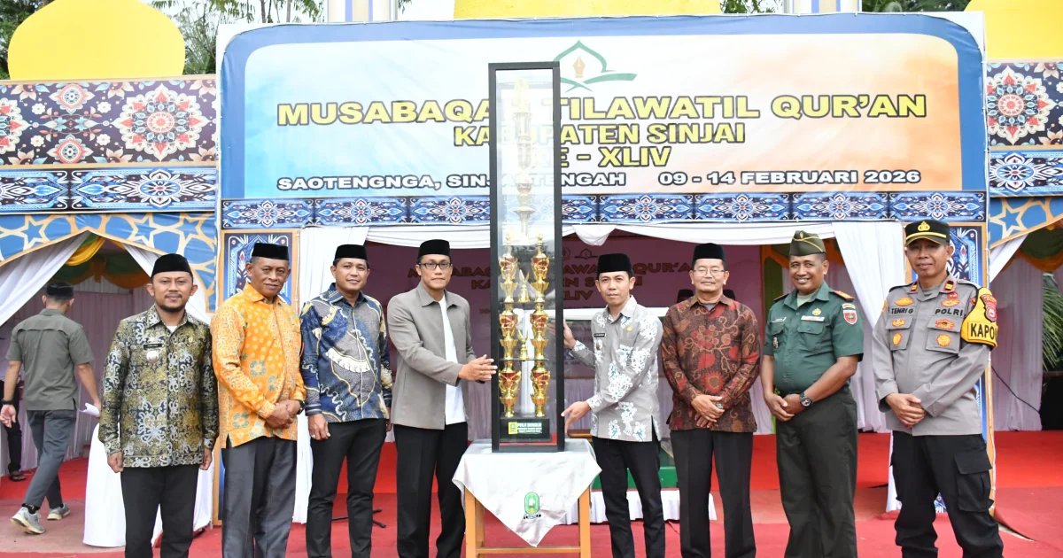 Tutup MTQ ke-44 di Sinjai Tengah, A. Irwansyahrani Ajak Warga Hidupkan Nilai Al-Qur’an