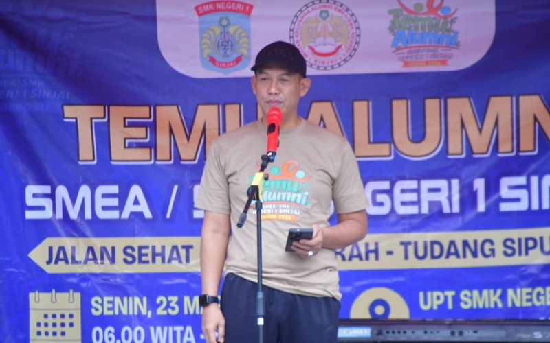 Hadiri Temu Alumni SMK Negeri 1, Wabup Sinjai Ajak Seluruh Lintas Angkatan Bersinergi Membangun Daerah