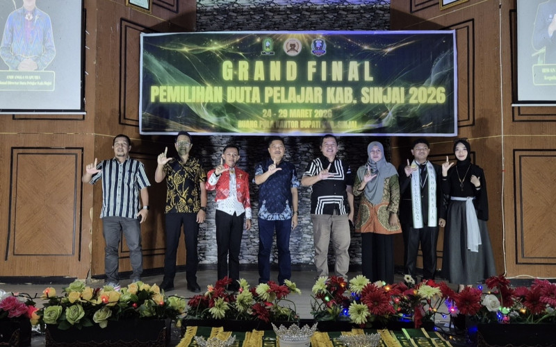 Wakili Bupati, Kadisdik Hadiri Grand Final Pemilihan Duta Pelajar Kabupaten Sinjai 2026