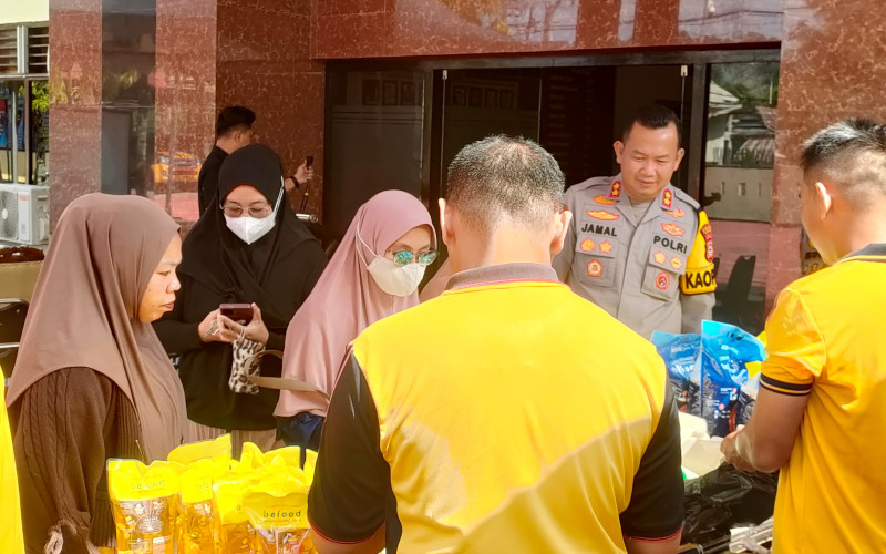Jelang Idulfitri, Polres Sinjai Hadirkan Gerakan Pangan Murah untuk Masyarakat