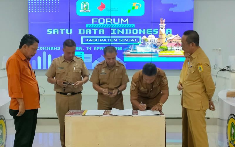 Pimpin Forum SDI, Sekda Dorong Penguatan Tata Kelola Data
