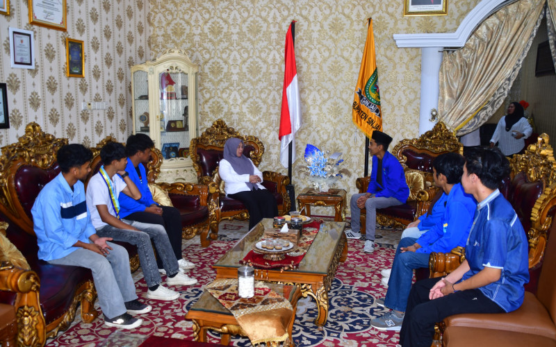 Bupati Sinjai Terima Audiensi PMII, Dorong Peran Aktif Pemuda dalam Pembangunan