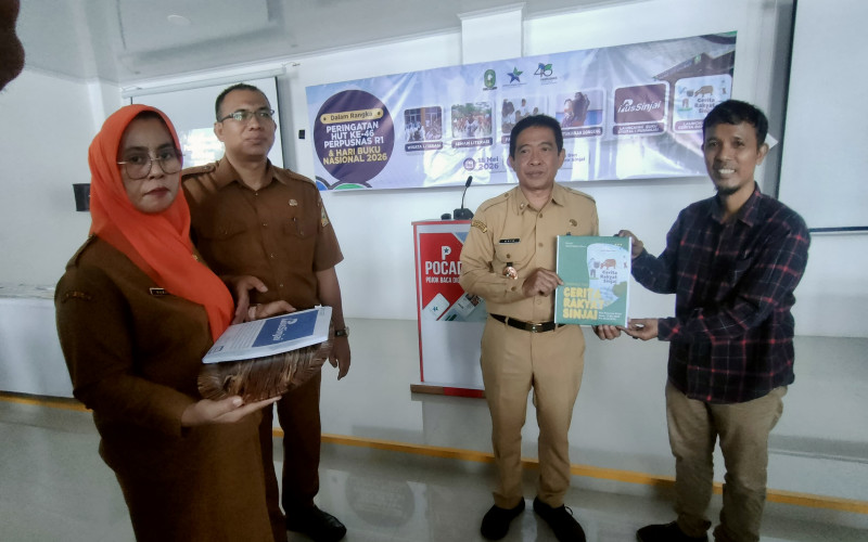 Peringati HUT Perpusnas dan Hari Buku Nasional, Dispusip Sinjai Luncurkan Buku Digital