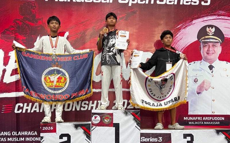 Dispora Sinjai Apresiasi Prestasi Atlet WHTC Usai Raih 7 Medali Emas di Makassar Open Series 3