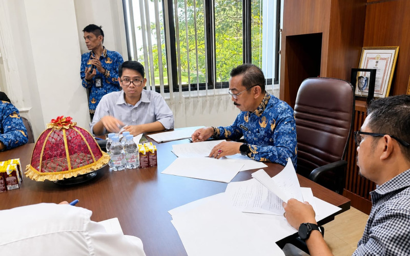 Perkuat Tata Kelola Aset, Sekda Pimpin Rapat Pembahasan Draft PKS Sewa Gedung Andi Azikin