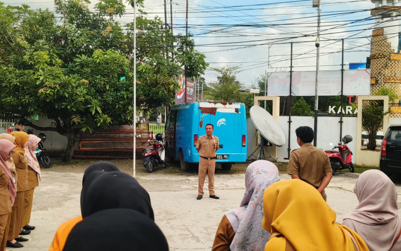 Lewat Apel Pagi, Kepala Diskominfo Sinjai Ajak ASN Jadi Pelopor Gerakan Stop Mager agar Mapan