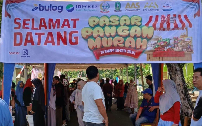 Pemkab Sinjai Bersama AAS Community dan Bapanas Gelar Gerakan Pangan Murah