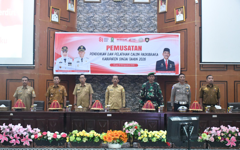 Sekda Sinjai Buka Pemusatan Capaskibraka 2026, Tekankan Disiplin dan Jiwa Kepemimpinan