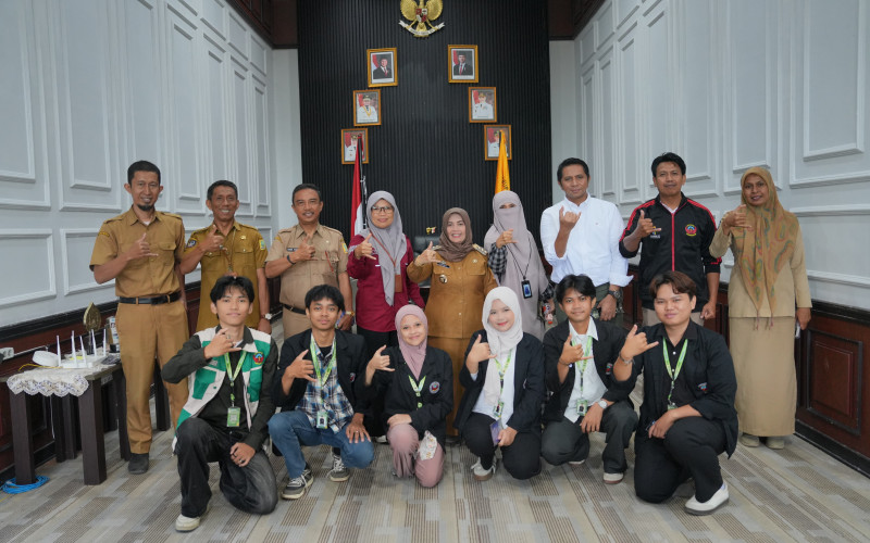 Terima HIMATIK-PNUP, Bupati Sinjai Dorong Inovasi Teknologi untuk Desa