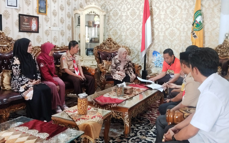 Bahas Apel Besar Hari Pramuka ke-65, Bupati Sinjai Sambut Baik Audiensi Kwarcab Gerakan Pramuka Sinjai