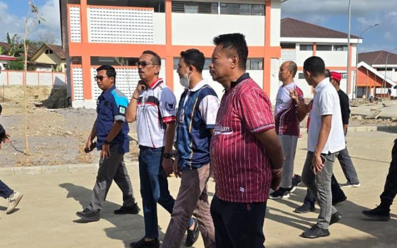 Sekda Sinjai Kawal Kesiapan Sekolah Rakyat, Tinggal Tahap Finishing