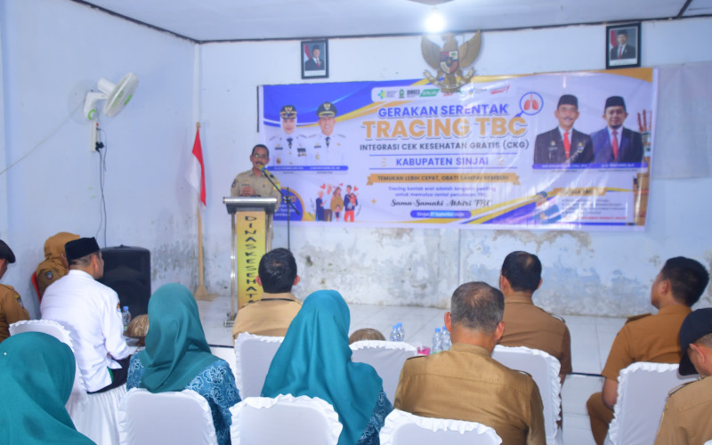 Sekda Sinjai Dorong Percepatan Eliminasi TBC Lewat Gerakan Tracing Terintegrasi CKG