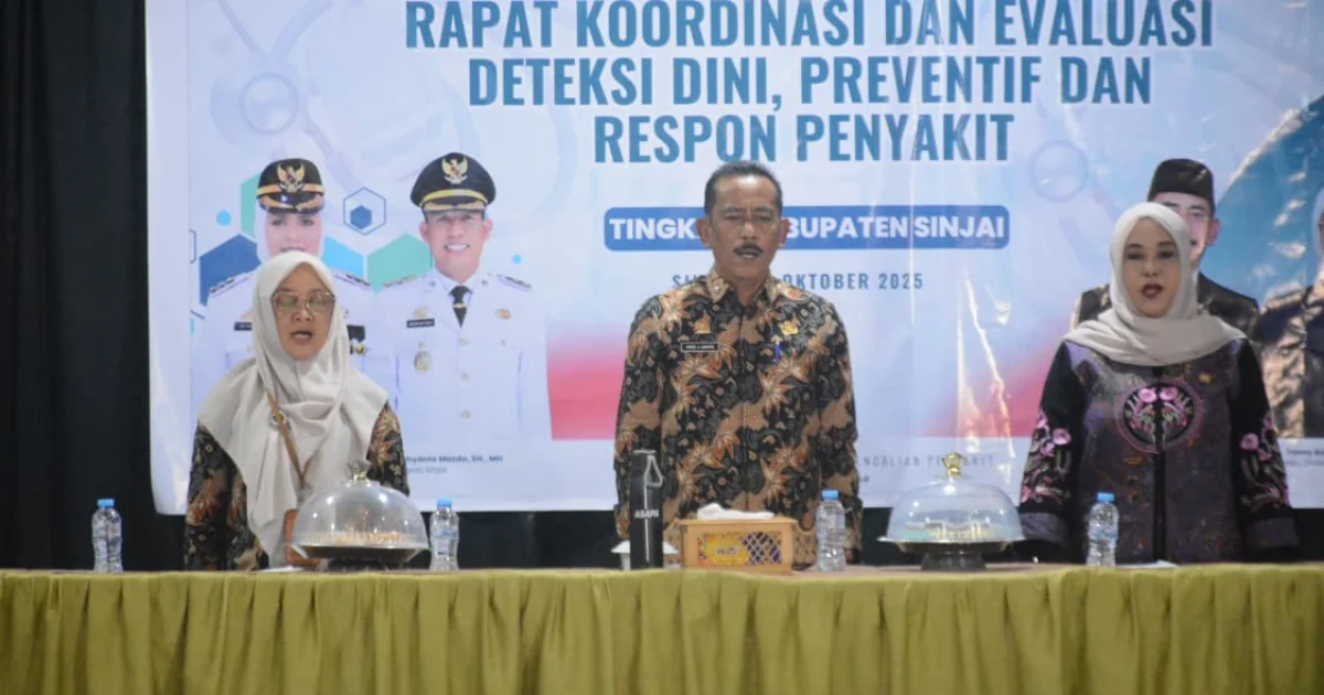 Sekda Sinjai Buka Rakor Deteksi Dini Penyakit, Tekankan Sinkronisasi Program Kesehatan dengan Visi Presiden