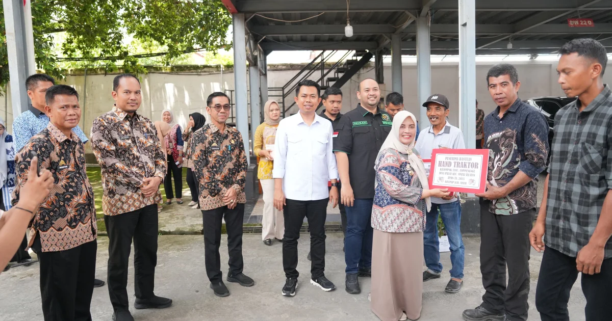 Selama Setahun, Pemkab Sinjai Telah Tiga Kali Salurkan Bantuan Alsintan Kepada Kelompok Tani