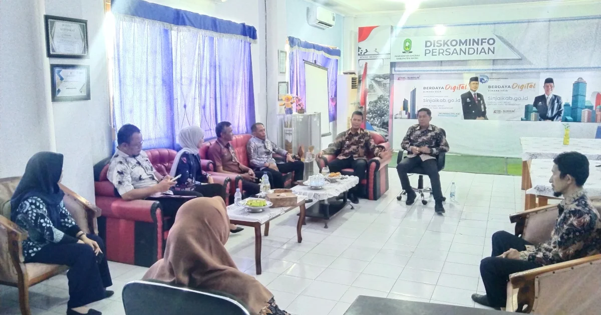 Diskominfo Wajo Lakukan Kunjungan Kerja ke Diskominfo dan Persandian Sinjai