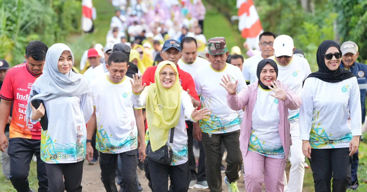 Kemah Sehat dan CFD Meriahkan HKN ke-61, Bupati Sinjai Ajak Masyarakat Jadi Pelopor Hidup Sehat