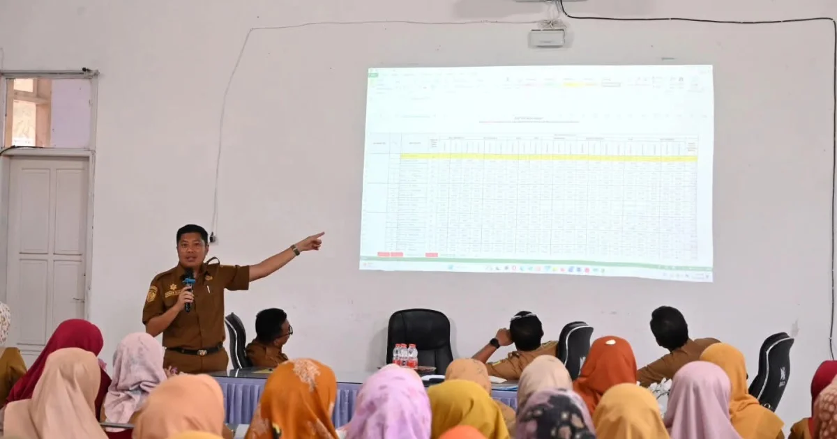 Disdik Sinjai Minta Sekolah Genjot Pencapaian Nilai Rata-Rata Ujian