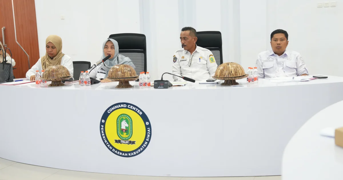 Kawal Program Nasional Presiden RI, Pemkab Sinjai Gelar Rakor Satgas MBG