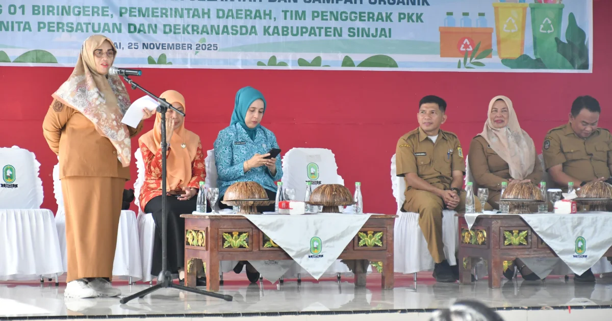 Bupati Sinjai Buka Pelatihan Pengolahan Limbah Minyak Jelantah dan Sampah Organik