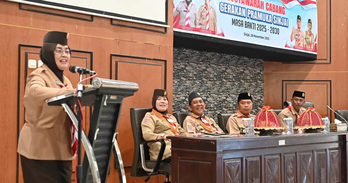 Bupati Sinjai Resmi Buka Muscab Pramuka 2025-2030, Tekankan Peran Pramuka sebagai Mitra Strategis Pembangunan SDM