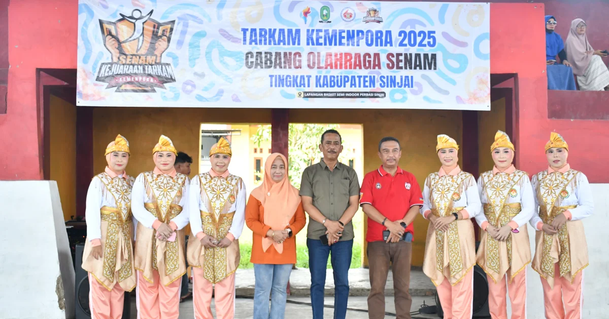 Sekda Sinjai Buka Lomba Senam Tarkam: Ajak Masyarakat Hidup Lebih Sehat