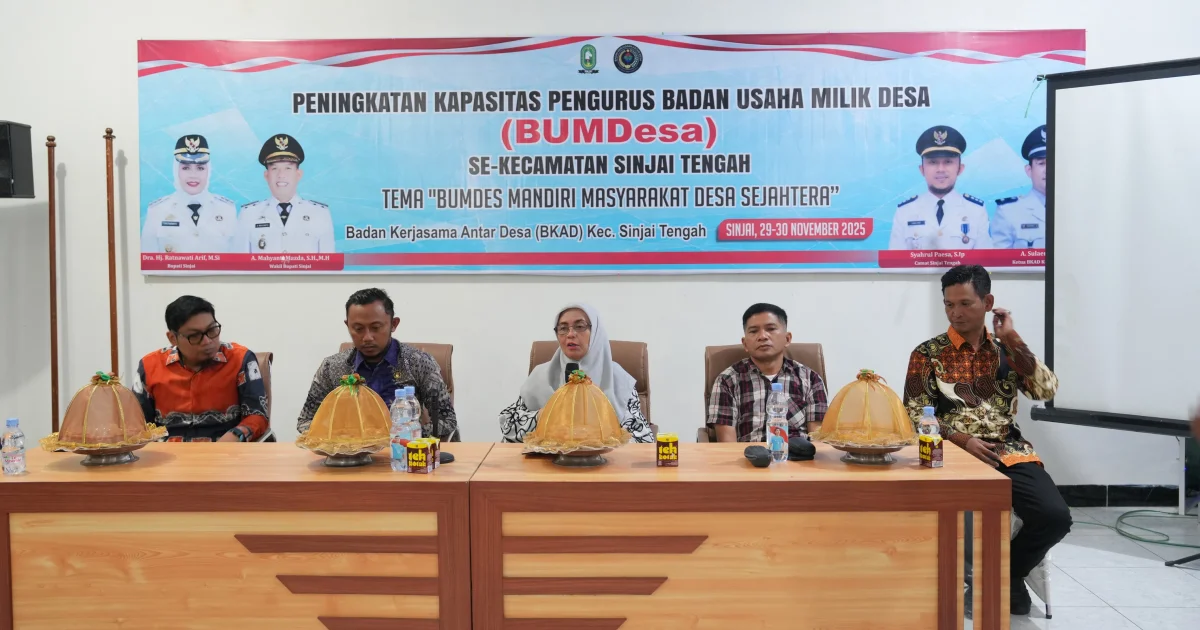Bupati Sinjai Buka Pelatihan BUMDes, Dorong Inovasi dan SDM Berkualitas di Sinjai Tengah